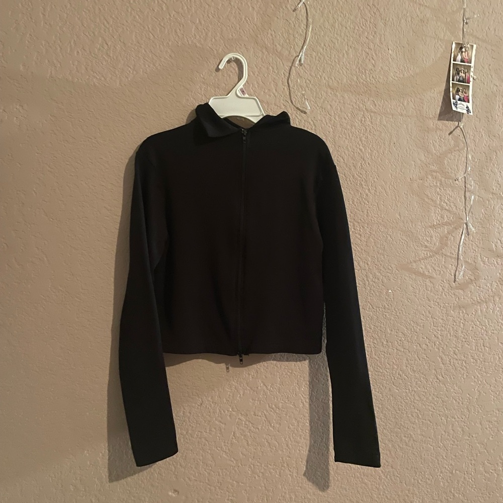 Black mini sports jacket